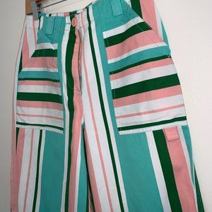 ASOS Colorful Striped "Mom" Style Jeans